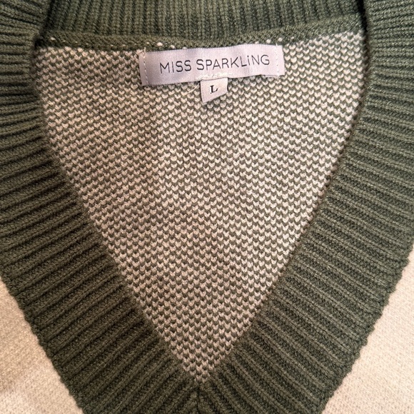 Women’s large sweater vest - cactus / cowgirl / western / southwest/ New - Picture 6 of 9